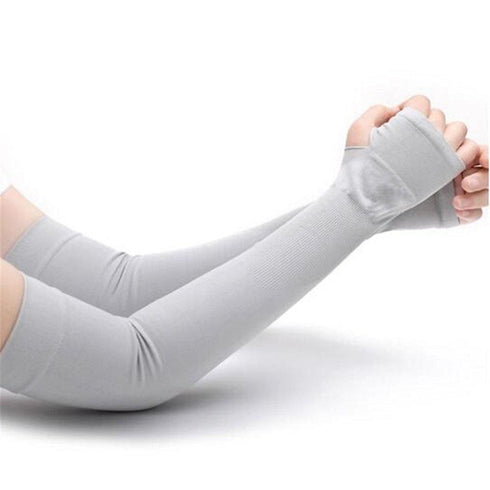 AussieSuperStore Homeware Supplies Sun Protection Arm Cooling Sleeve Gray -1 Pair Sun Protection Arm Cooling Sleeve Gray -1 Pair | Solar Sleeves CBSUNSCREENSLEEVEGRAY